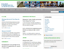 Tablet Screenshot of eglise-catholique-aubervilliers.fr